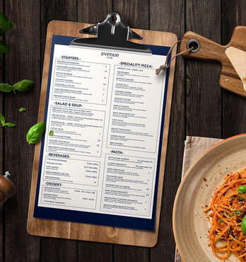 Основное меню