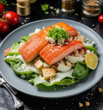 Цезарь с лососем