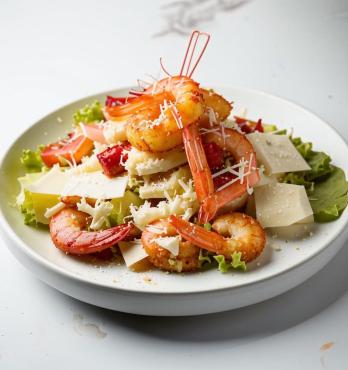 Цезарь с креветками