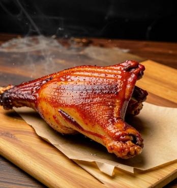 Крыло индейки с кисло-сладким соусом