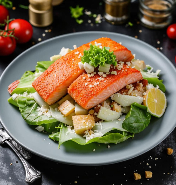 Цезарь с лососем