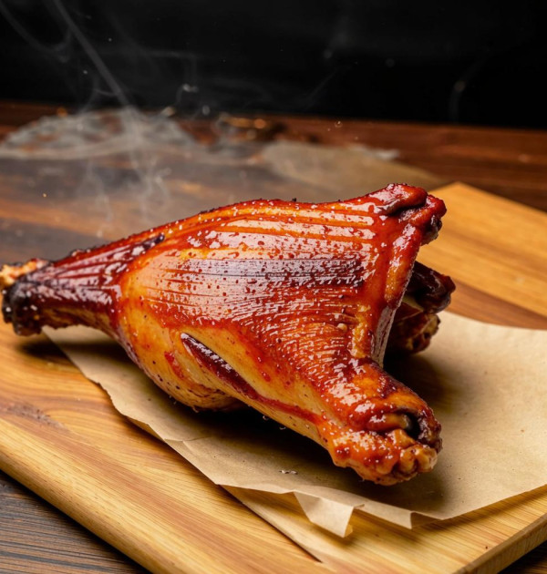 Крыло индейки с кисло-сладким соусом